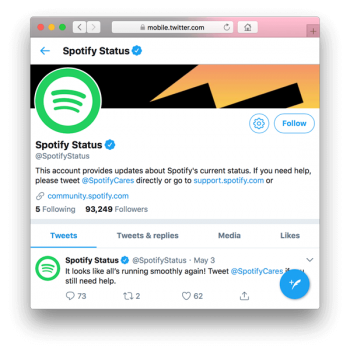 keybinds for spotify webplayer